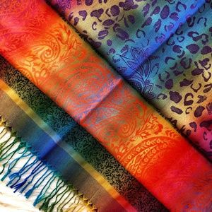 [51] 🆕 100% Cashmere Multicolored Shall